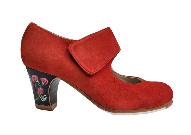 Chaussures de flamenco Begoña Cervera. Velcro